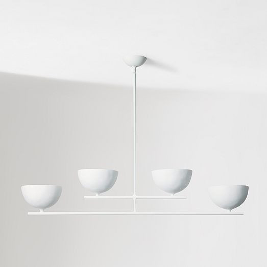 Florent 2-Tier 4-Light Chandelier | West Elm (US)