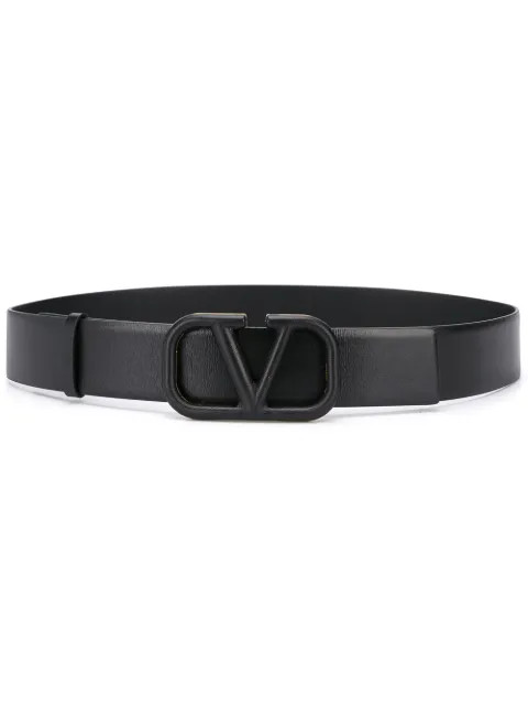 Valentino Garavani Adjustable VLOGO Buckle Belt - Farfetch | Farfetch Global
