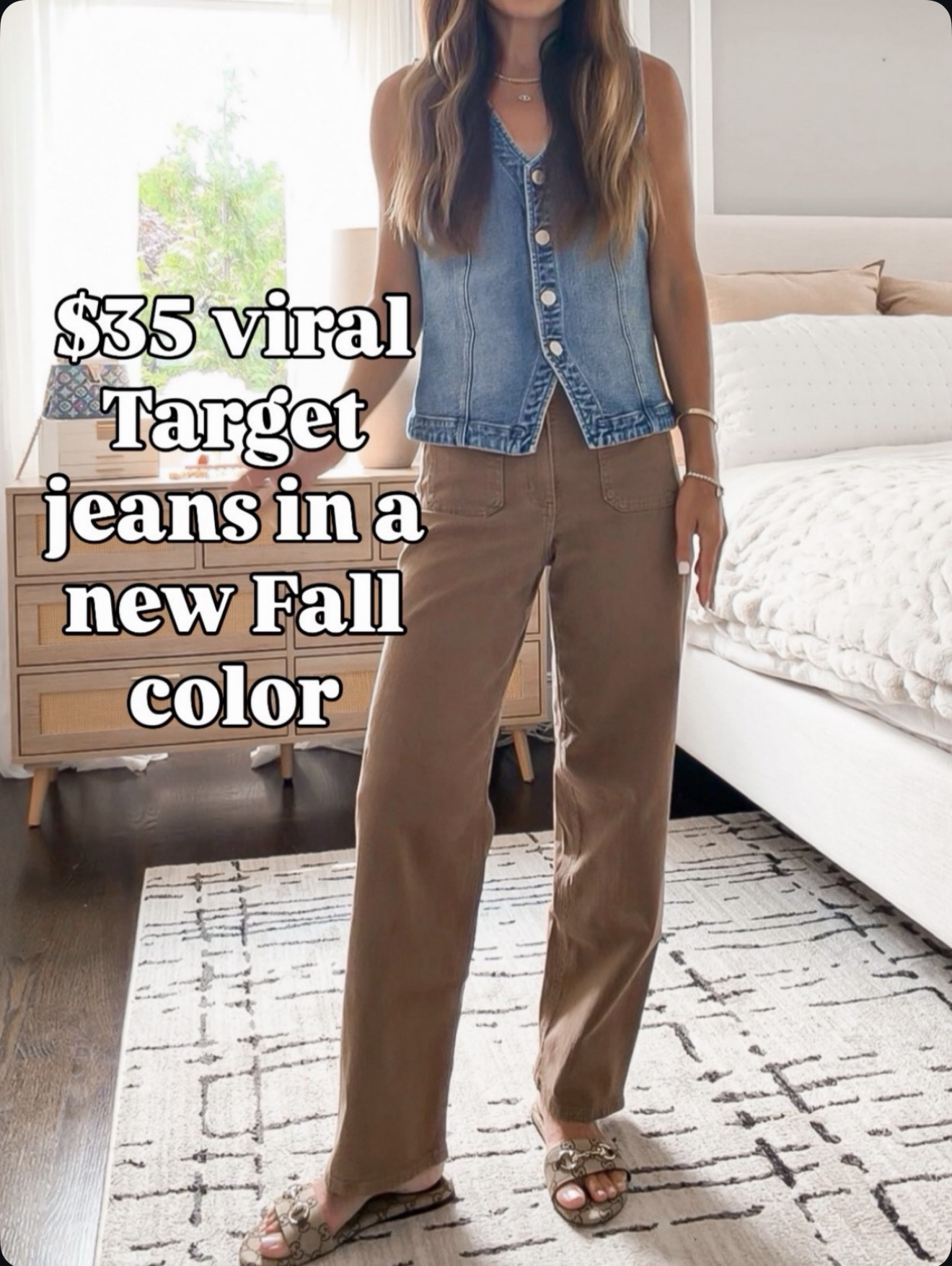 Everyone loves these Target jeans for Fall 🤎

#LTKootd #LTKmomlife #LTKOver40