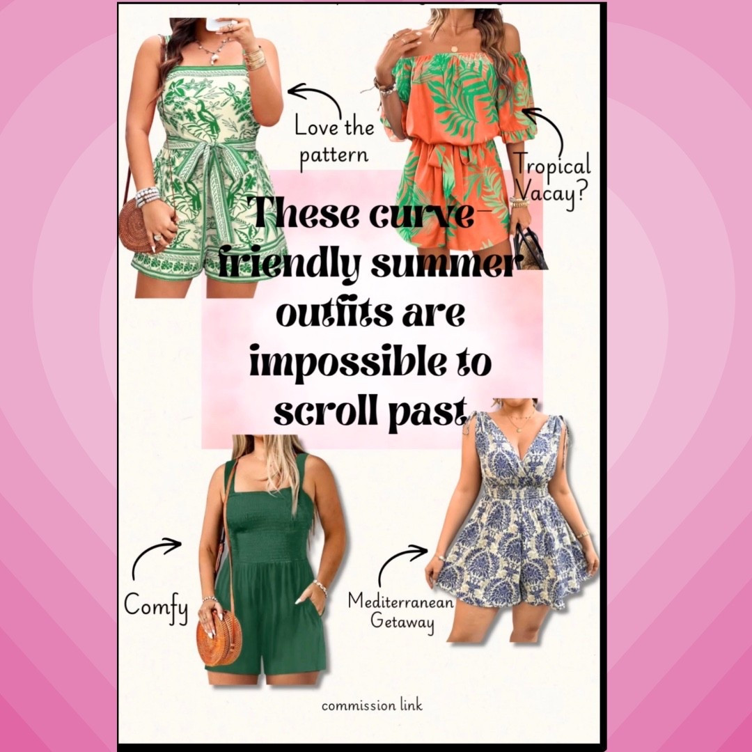 plus size fashion
These curve-friendly summer outfits are impossible to scroll past


plus size summer outfits • curvy girl outfits • plus size fashion • flattering summer outfits • curvy summer style • midsize and plus size fashion • comfortable summer outfits • trendy plus size clothing • summer outfit inspo • plus size vacation outfits

#LTKootd #LTKSeasonal #LTKPlusSize