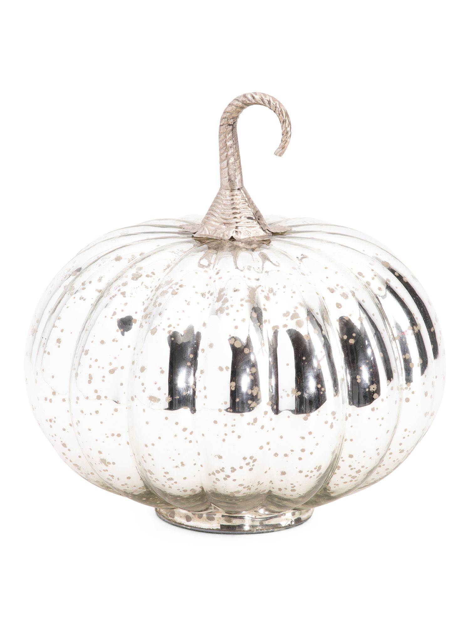 9in Led Antique Finish Glass Pumpkin Decor | The Global Decor Shop | Marshalls | Marshalls