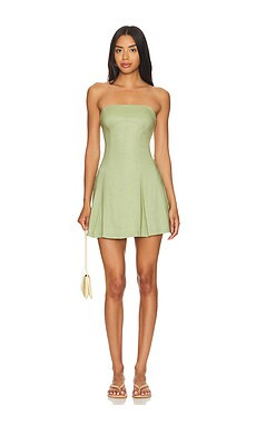SOVERE Destiny Mini Dress in Sage from Revolve.com | Revolve Clothing (Global)
