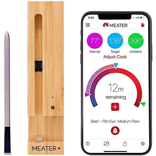 MEATER Plus | Smart Meat Thermometer with Bluetooth | 165ft Wireless Range | for The Oven, Grill, Ki | Amazon (US)
