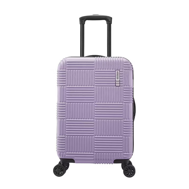 American Tourister NXT Checkered Hardside Carry On Spinner Suitcase | Target