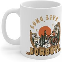 Long Live Cowboys Mug 11Oz, Cowboy Mug, Decor, Fun Coffee Country Western Theme | Etsy (US)
