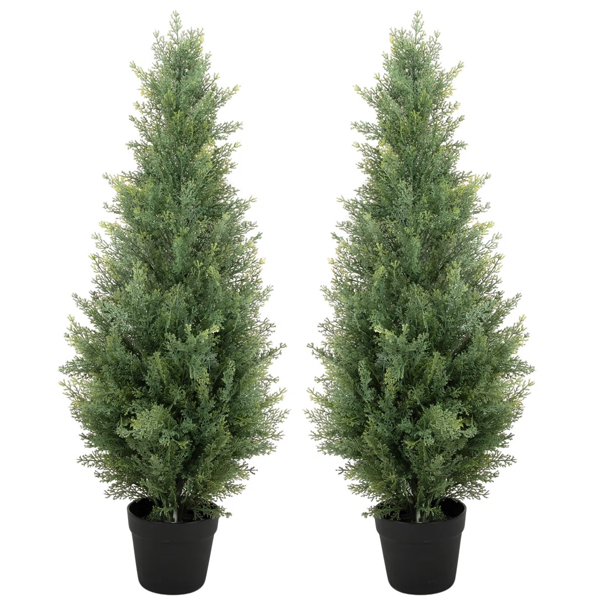 UV Resistant Faux Cedar Tree for Front Door Proch Patio Deck Balcony Yard Outdoor Decor | Wayfair North America