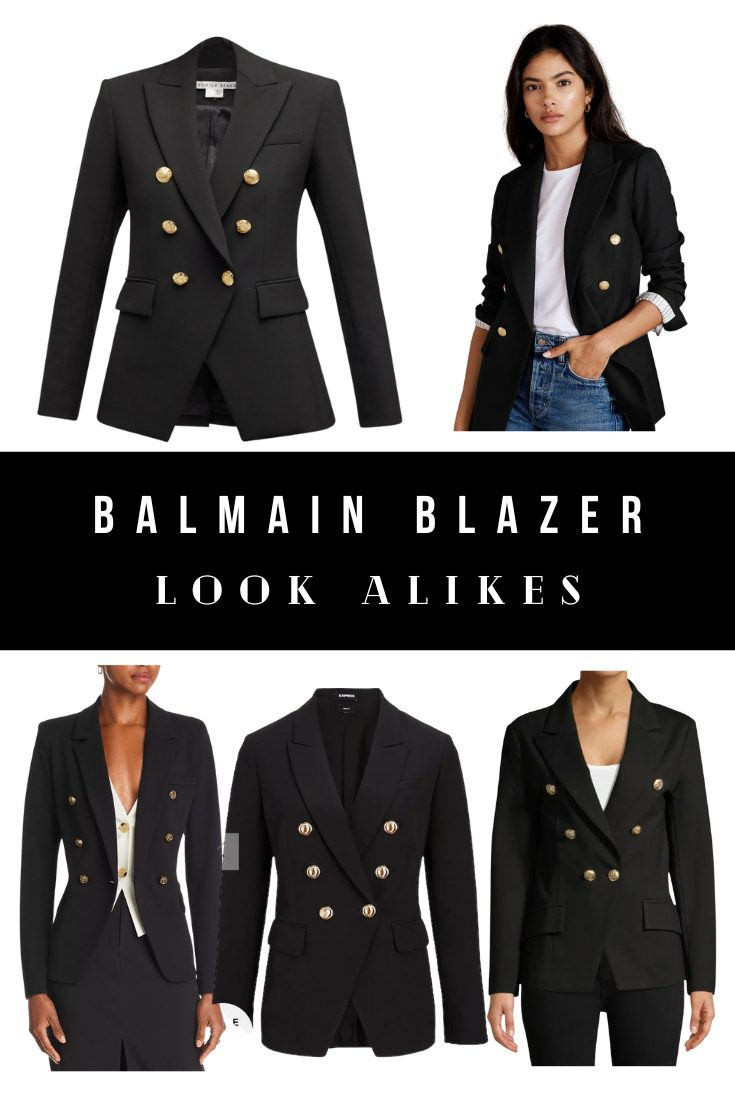 If you’re a fashion enthusiast with an eye for style, you’ve probably swooned over the elegance of the Balmain blazer. The structured silhouette, the impeccable tailoring, and the iconic double-breasted design are enough to make anyone’s heart skip a beat. However, one of them will cost you around $2600. However, I have found the best Balmain blazer alternatives and jacket look alikes that are affordable looks for less to the designer staple piece.

 

 #LTKdayinmylife #LTKgrwm #LTKootd