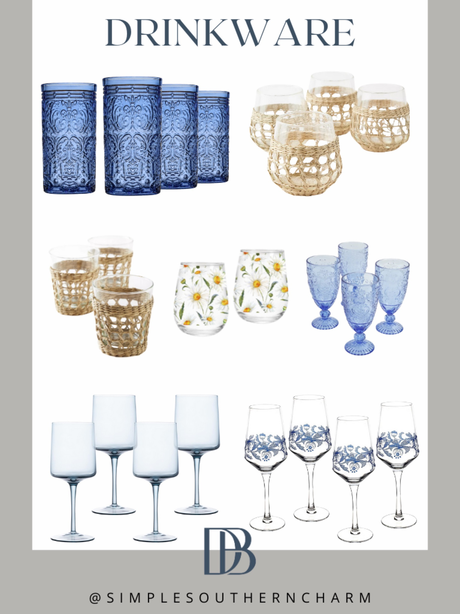 Quench your springtime thirst in style! #SpringFinds #Drinkware #Glasses #WineGlass



#LTKhome #LTKsalealert