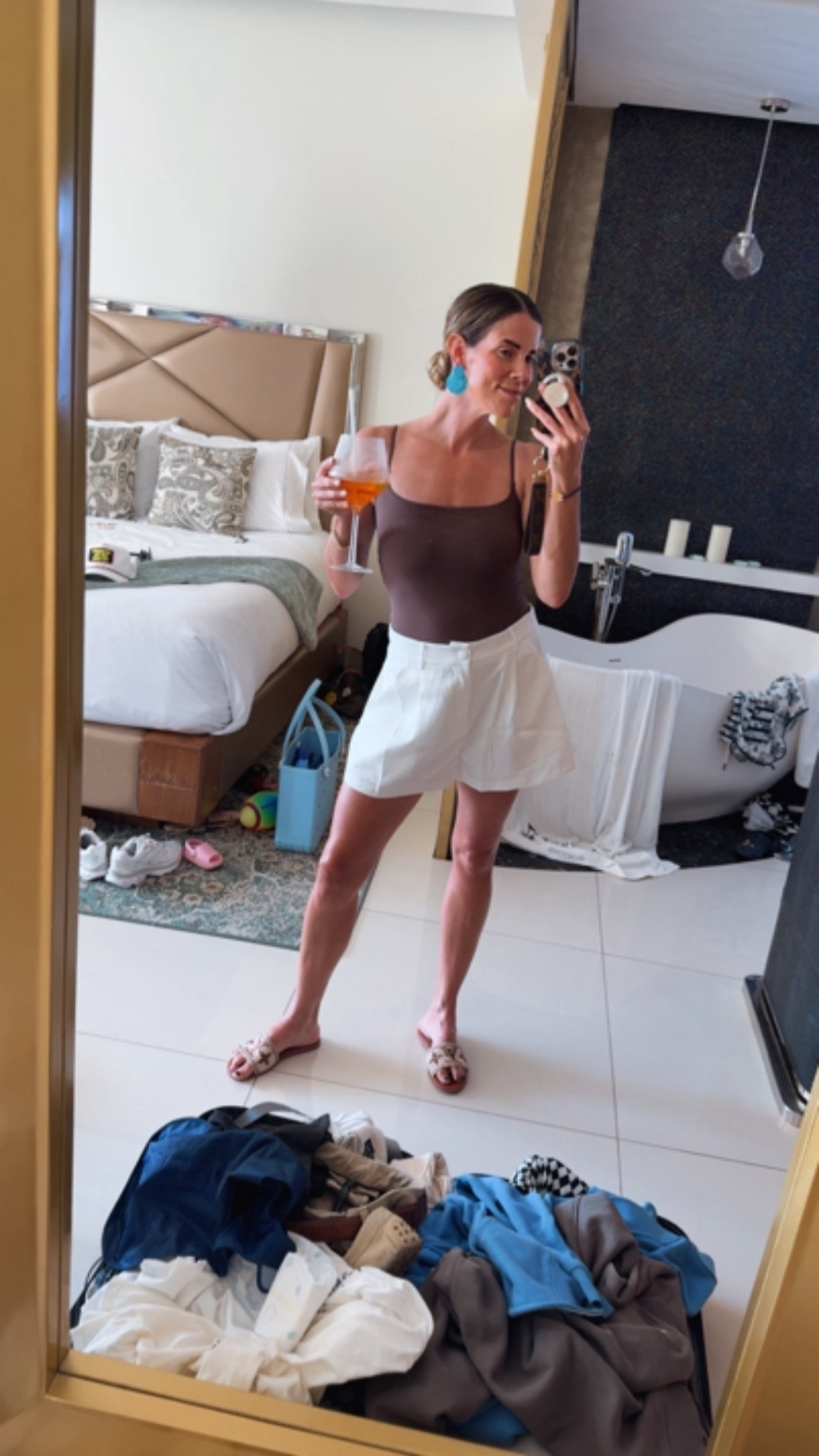 Loveeeee these shorts and bodysuit from Amazon 