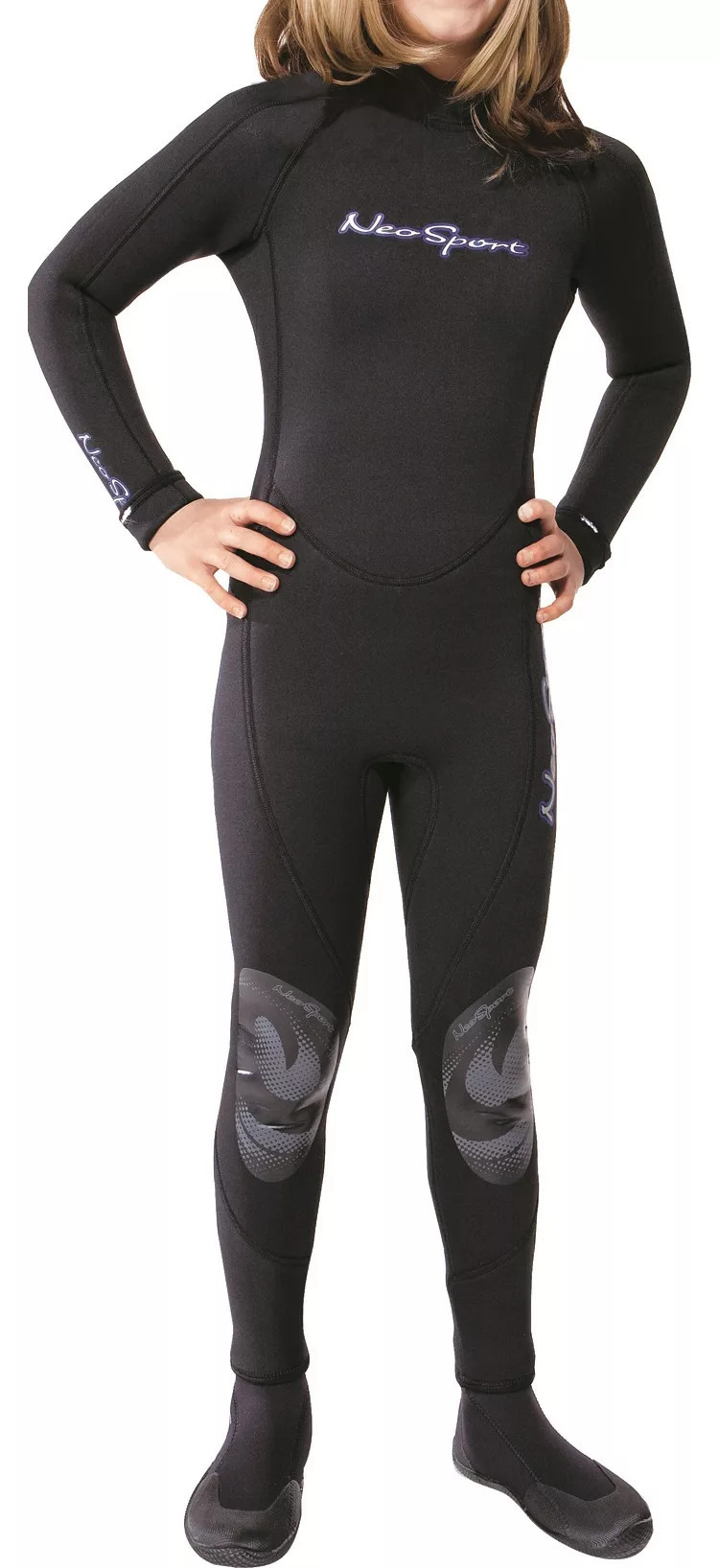 NEOSPORT Jr. 3mm Jumpsuit Wetsuit, Boys', Size 16, Black | DICK'S Sporting Goods