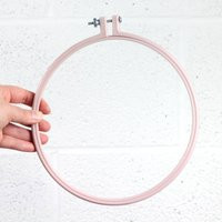 Mauve Purple Embroidery Hoop 8"" - Plastic Frame Non-Slip Suppliers Cross Stitch | Etsy (US)