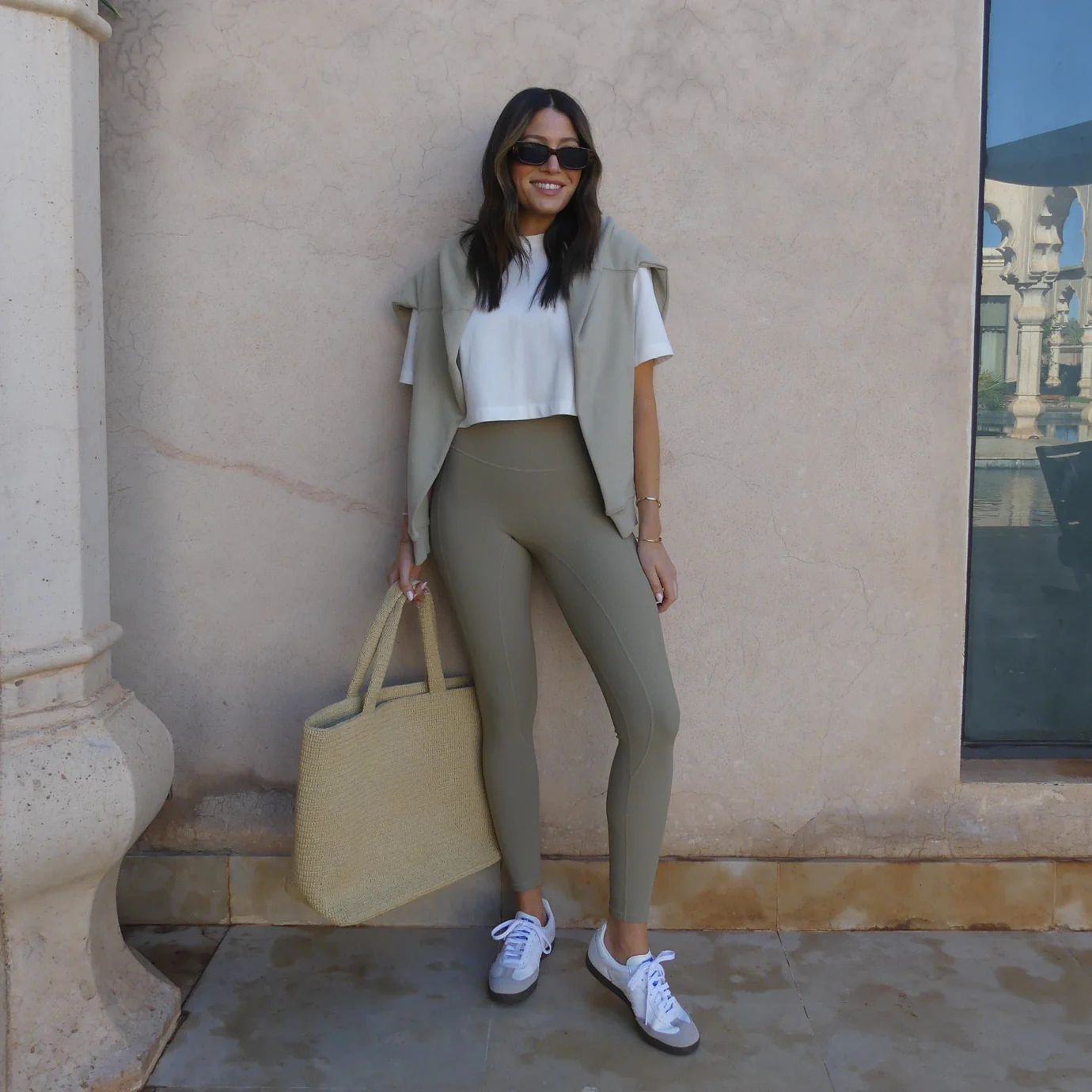 THE ULTIMATE RIBBED LEGGINGS - FAWN | WAT The Brand