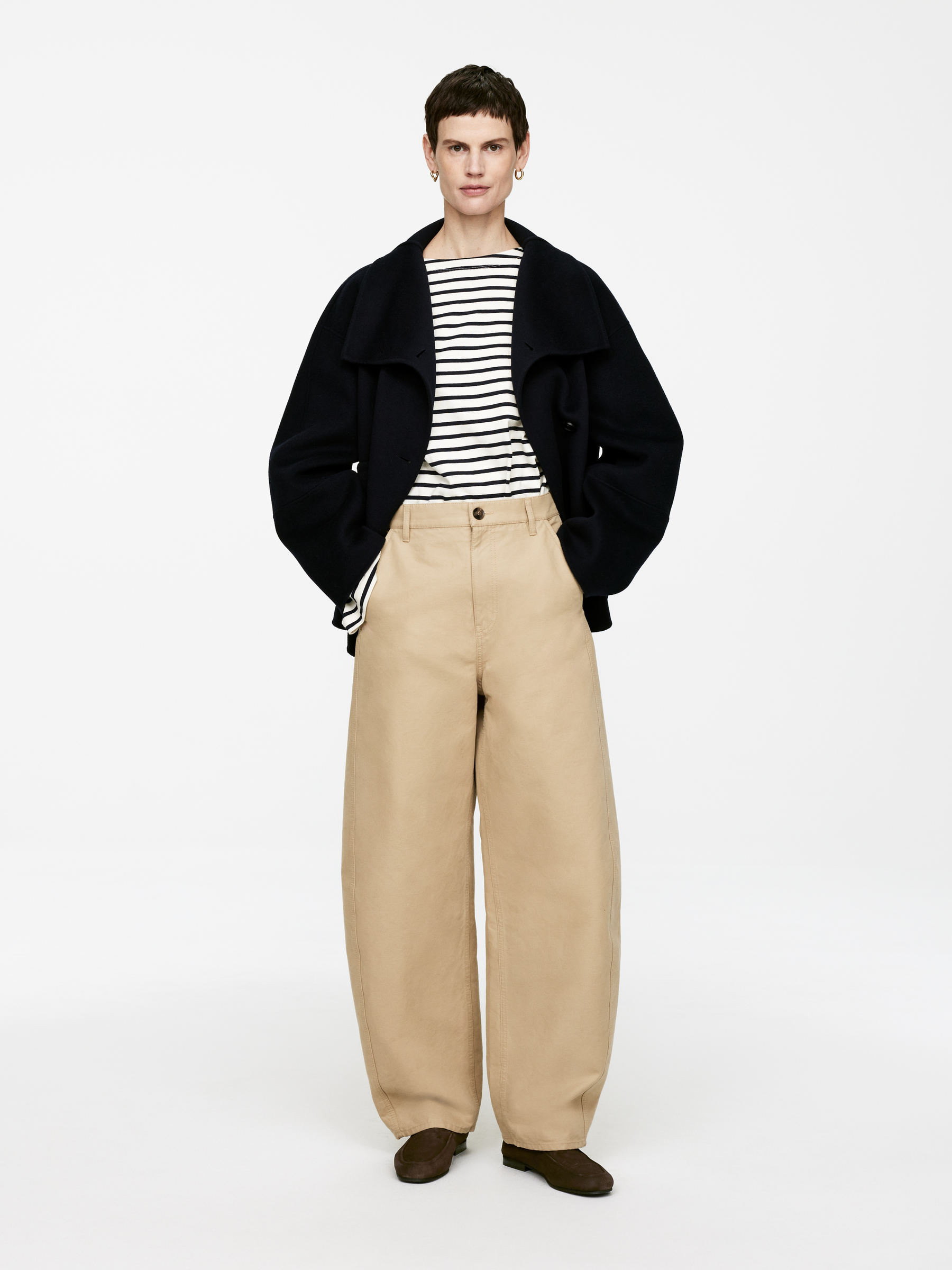 Slim Suede Loafers – Brown – Women – ARKET GB | Arket UK