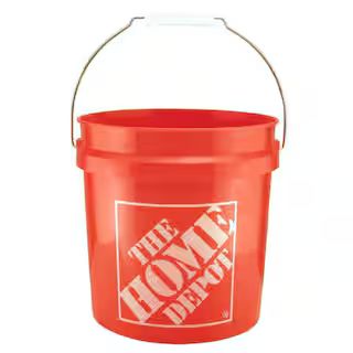 The Home Depot 2 gal. Orange paint Bucket PN0192 - The Home Depot | The Home Depot