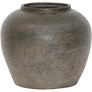 Artissance AM83240000 Vintage Black Pottery Jar, Gray (Size & Color Vary) Vase (Garden) | Amazon (US)