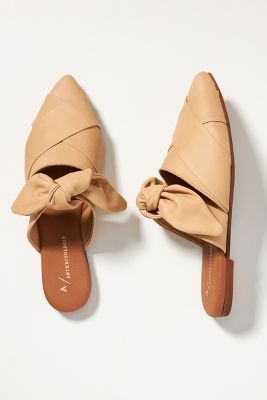 Woven Bow Mules | Anthropologie (US)