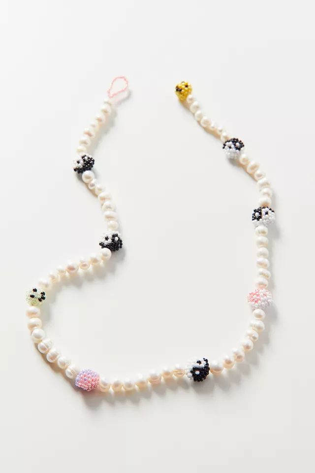 Pura Utz Pearl Icon Beaded Necklace | Urban Outfitters (US and RoW)