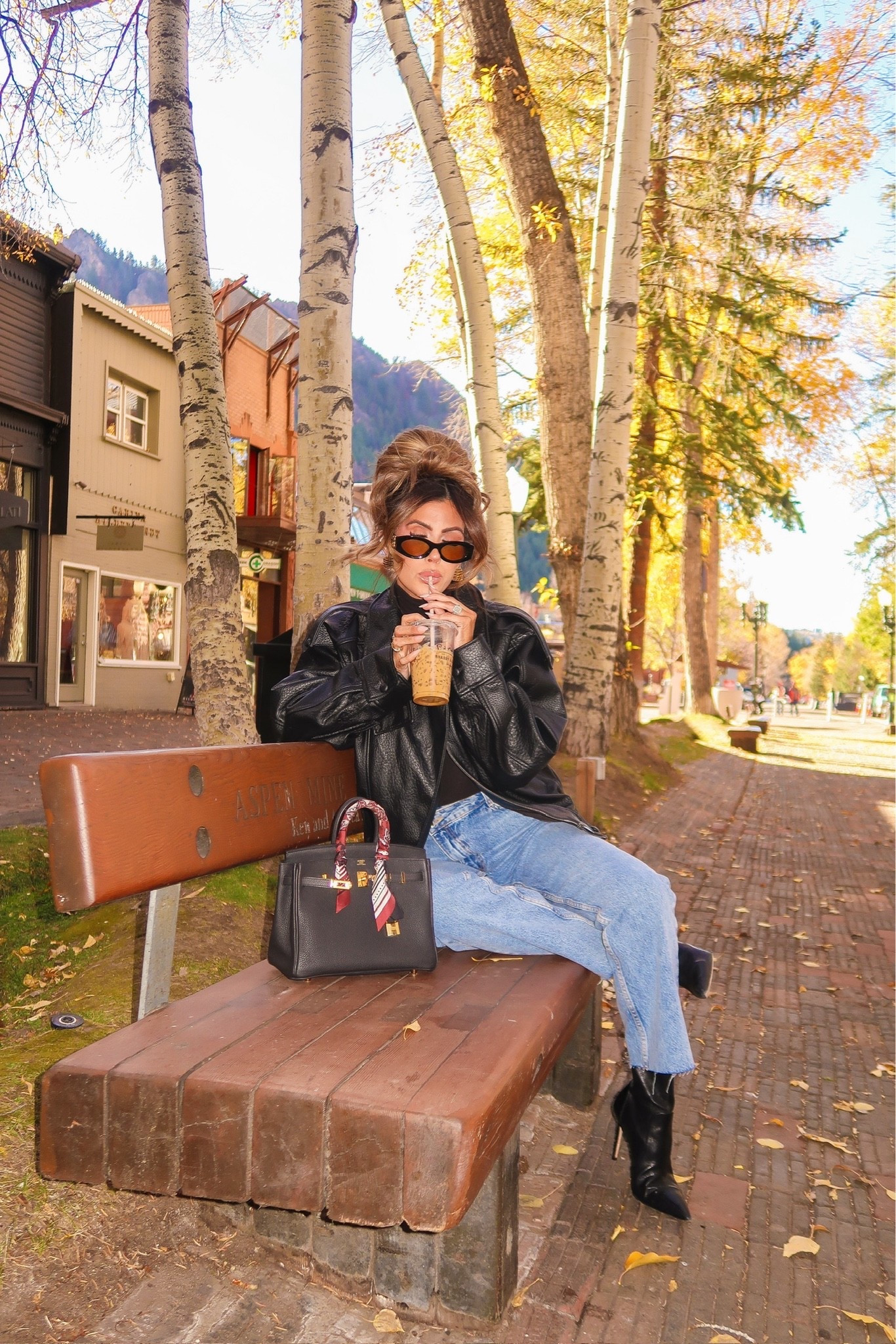 Autumn OOTD!! Wearing size small in the jacket and US 4 in the jeans. 

Amazon fashion, Amazon finds, Zara fashion, Zara finds, Autumn outfits, Fall outfits women, Fall fashion, Fall, Black leather jackets, Gemme Beauty, Emily Gemma

#LTKootd #LTKSeasonal #LTKdayinmylife