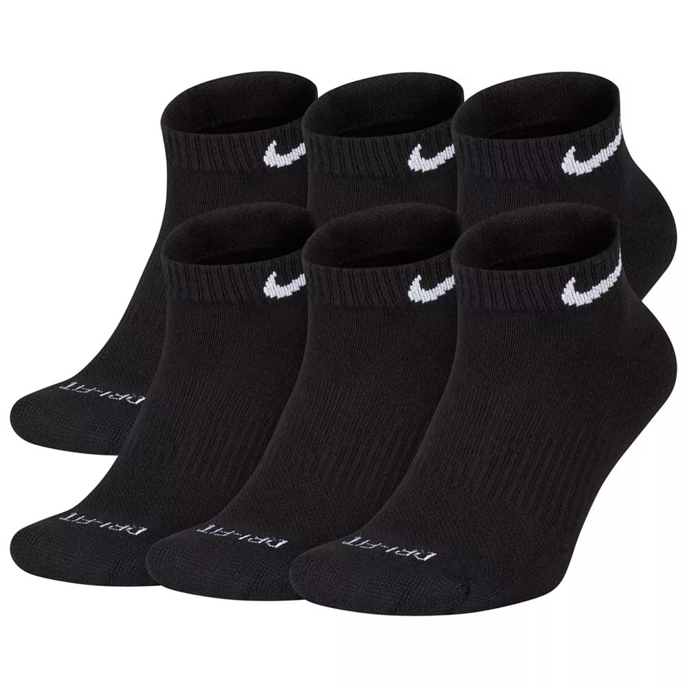 Men's Nike 6-pack Everyday Plus Cushion Low-Cut Training Socks | Kohl's