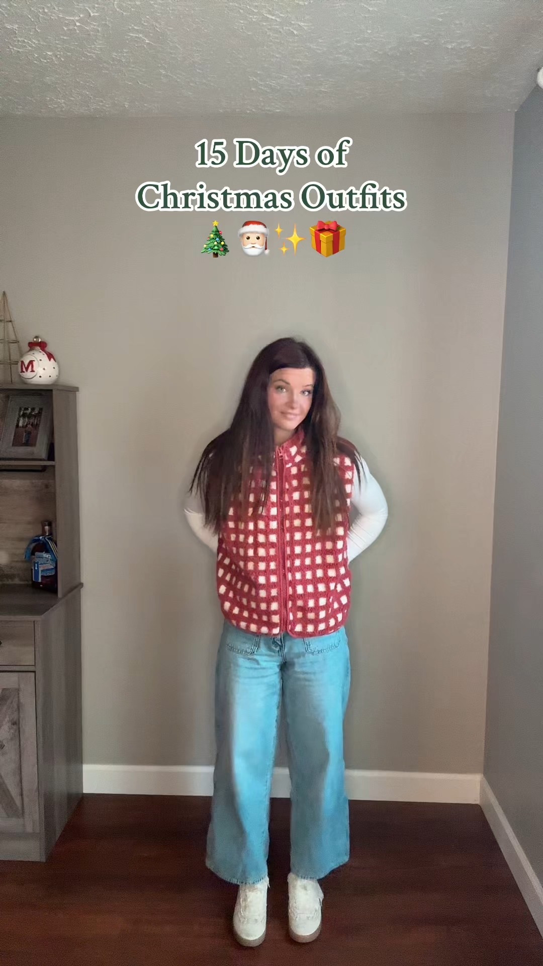 15 DAYS of CHRISTMAS OUTFITS ✨🎅🏻🎄🎁

DAY 4

love, love, love this vest !! I sized up to a size M

#LTKSeasonal #LTKHoliday #LTKGiftGuide