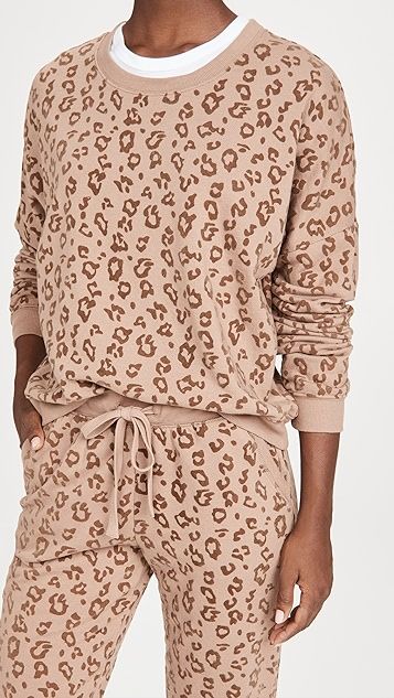 The Flocked Animal Pullover | Shopbop