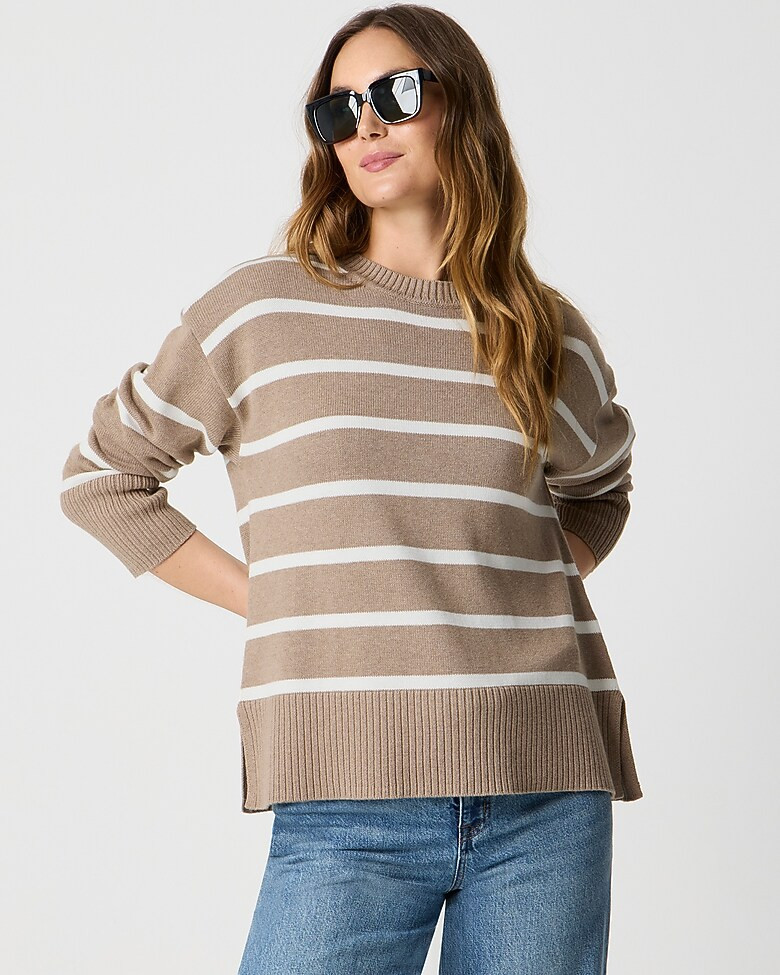 Wide-hem sweater | J.Crew Factory