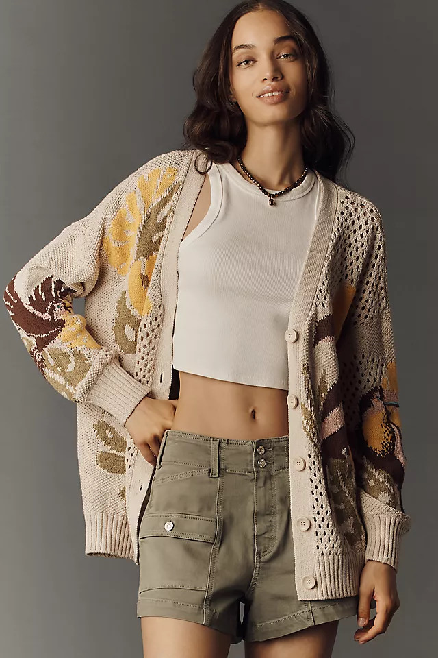 By Anthropologie Open Stitch Cardigan | Anthropologie (UK)