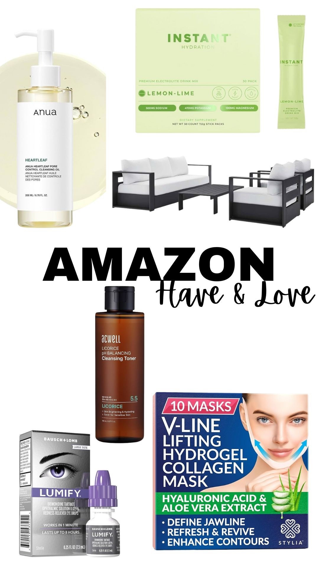 Have and love all these items! Use the cleanser and toner every single day…they’re 2 of my go-to’s for skincare.

Summer skincare, outdoor furniture, patio furniture, hydration, oil cleanser, toner

#LTKOver40 #LTKHome #LTKSeasonal