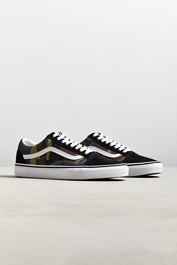 Vans Old Skool Camo Men's Sneaker - Black 8 at Urban Outfitters | Urban Outfitters (US and RoW)