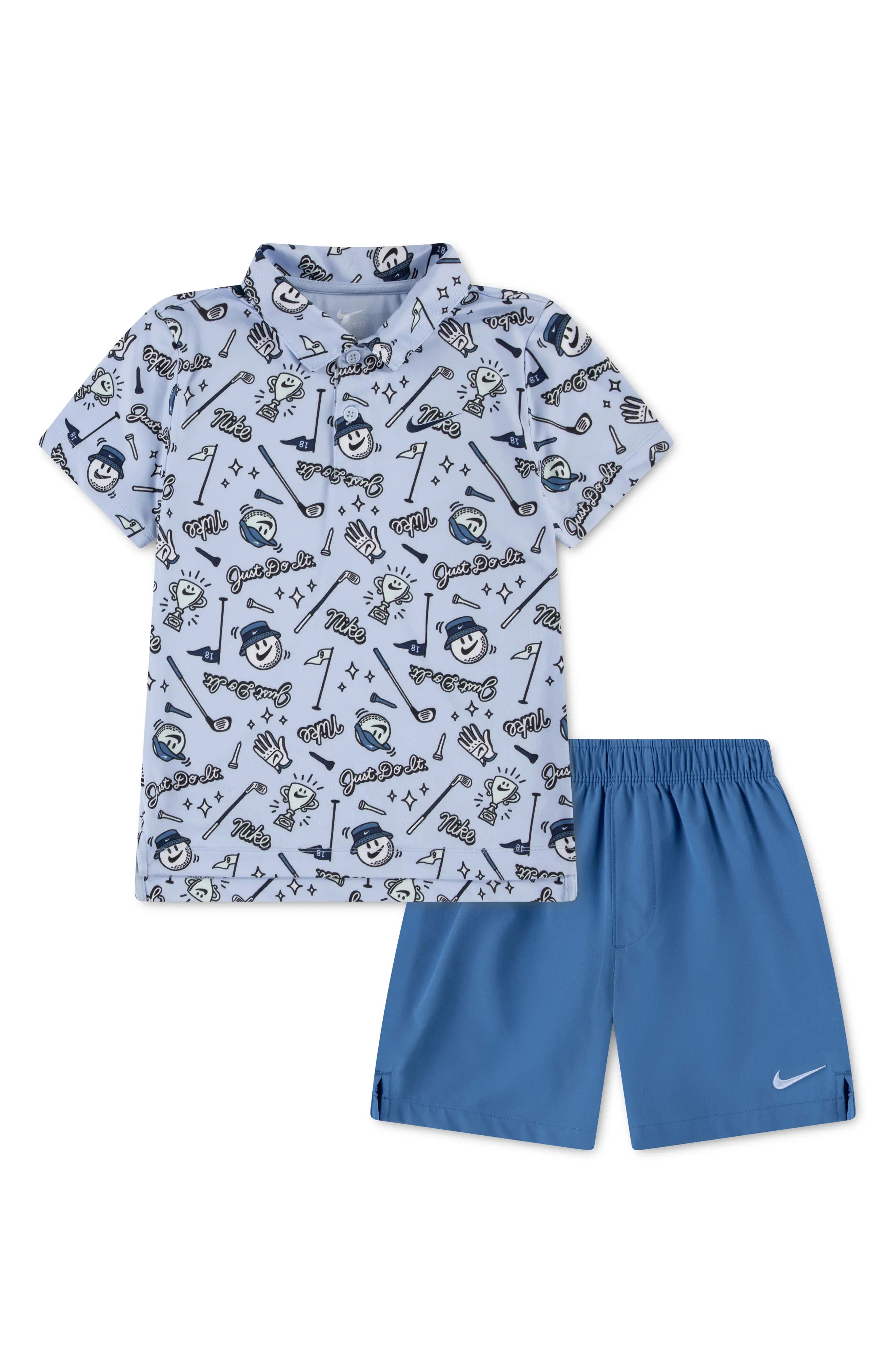 Kids' Dri-FIT Golf Polo & Shorts Set (Men) | Nordstrom | Nordstrom