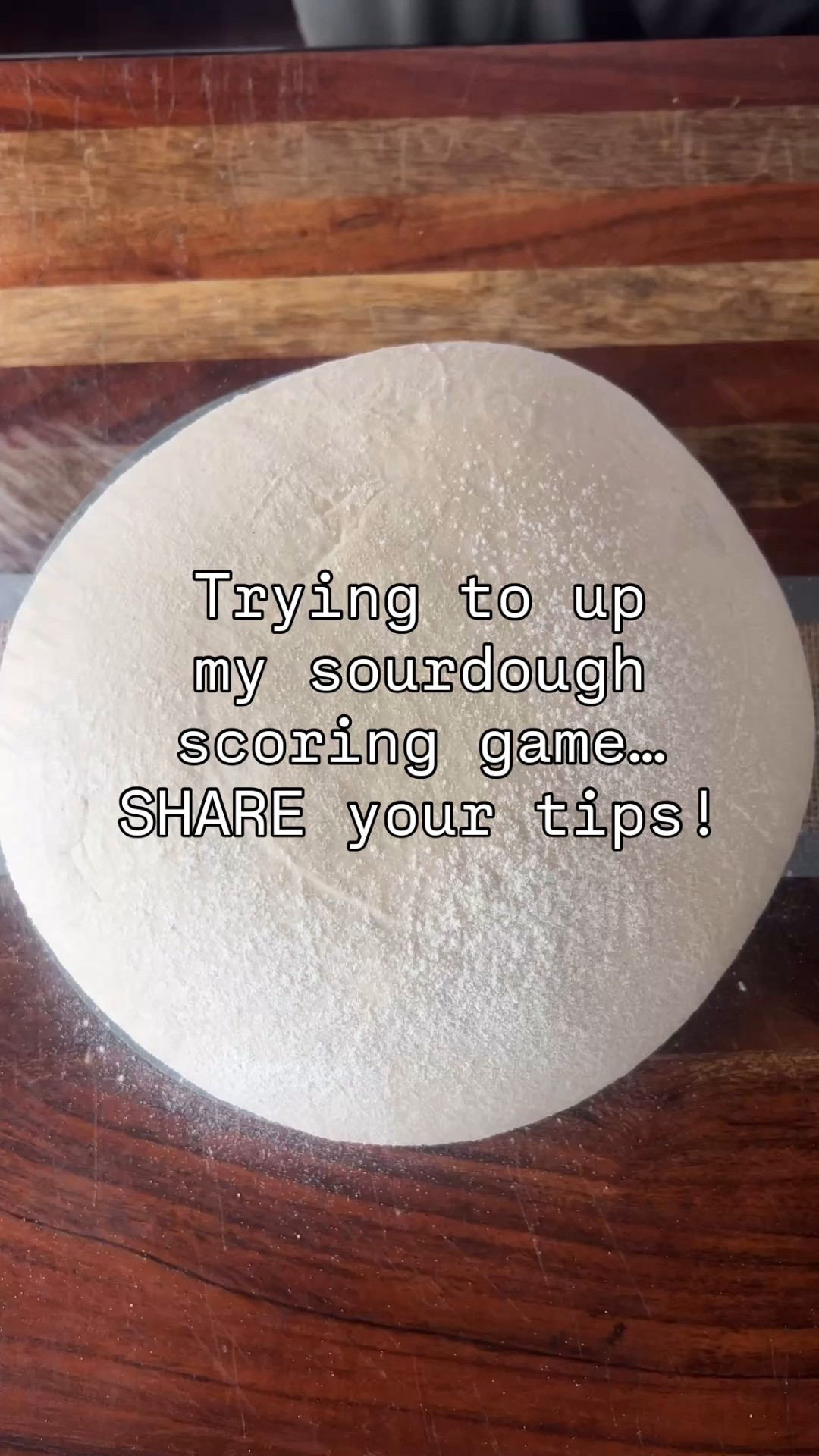 I’ve perfected my sourdough loaf…now I’m working on the artistic scoring 🤔😉

#LTKdayinmylife #LTKOver40 #LTKfoodie