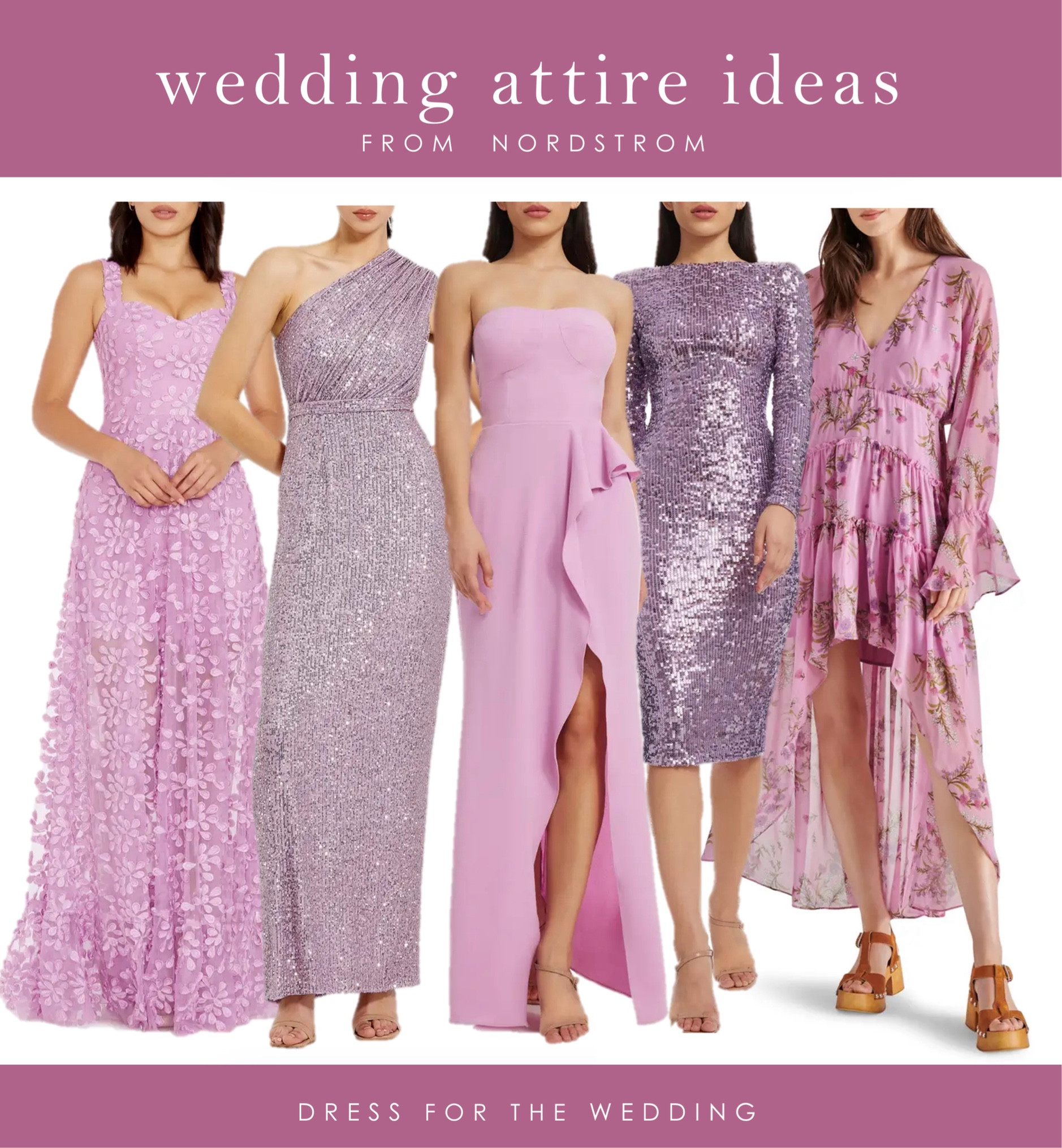 Wedding guest dresses // spring dress // spring formal dress //black tie wedding dress// bridal shower dress //// beach wedding guest dress // vacation dress // honeymoon dress // resort dress // bridesmaid dresses // new spring dresses // long sleeve maxi dress // satin midi dress // floral dresses // spring dress // semi formal dress // cocktail dress //purple dress// lavender dress // strapless dress 