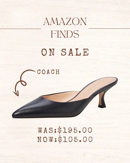 Coach kitten heels, on sale now from Amazon!

#LTKShoeCrush #LTKStyleTip #LTKSaleAlert