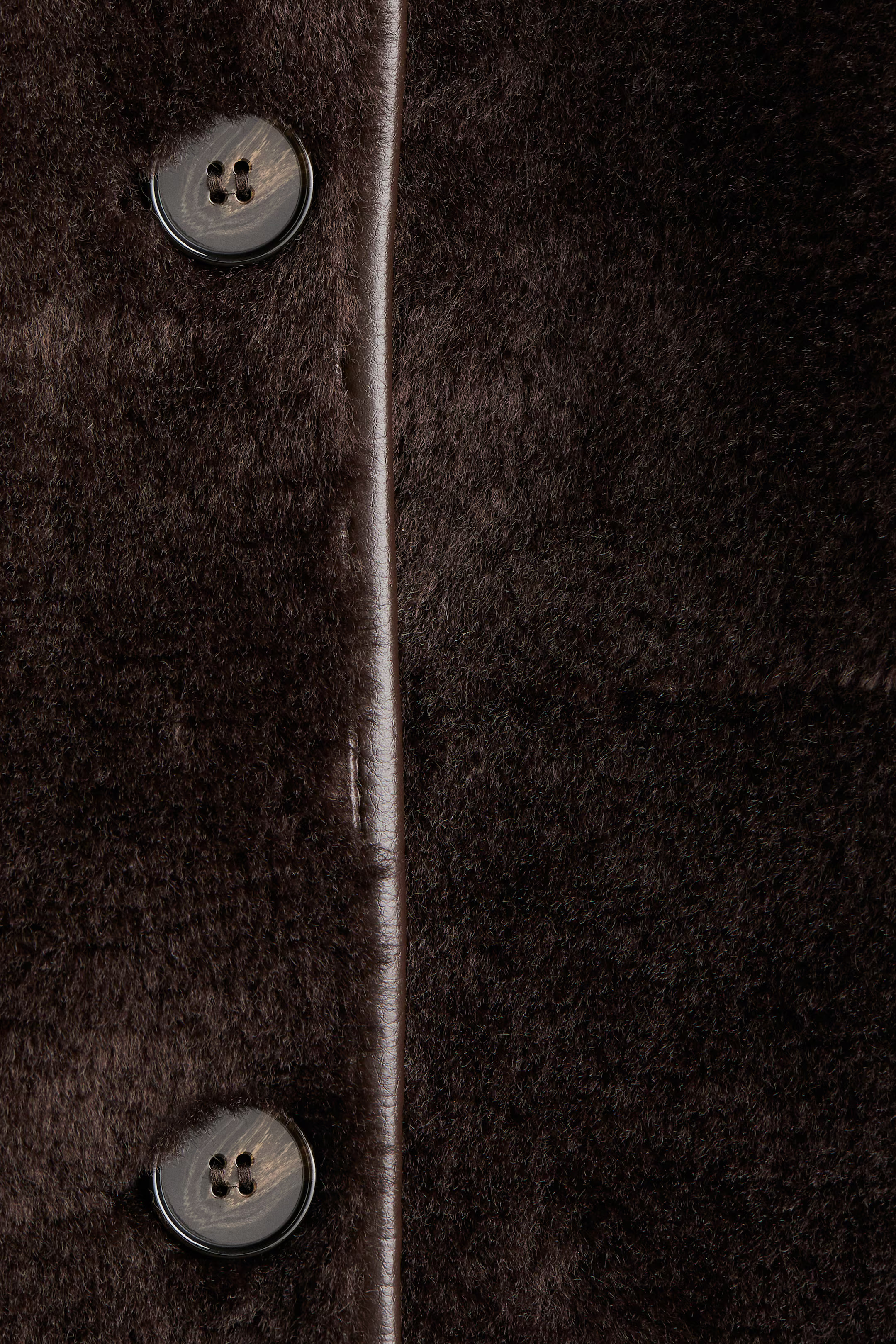 Fluffy coat | H&M (UK, MY, IN, SG, PH, TW, HK)