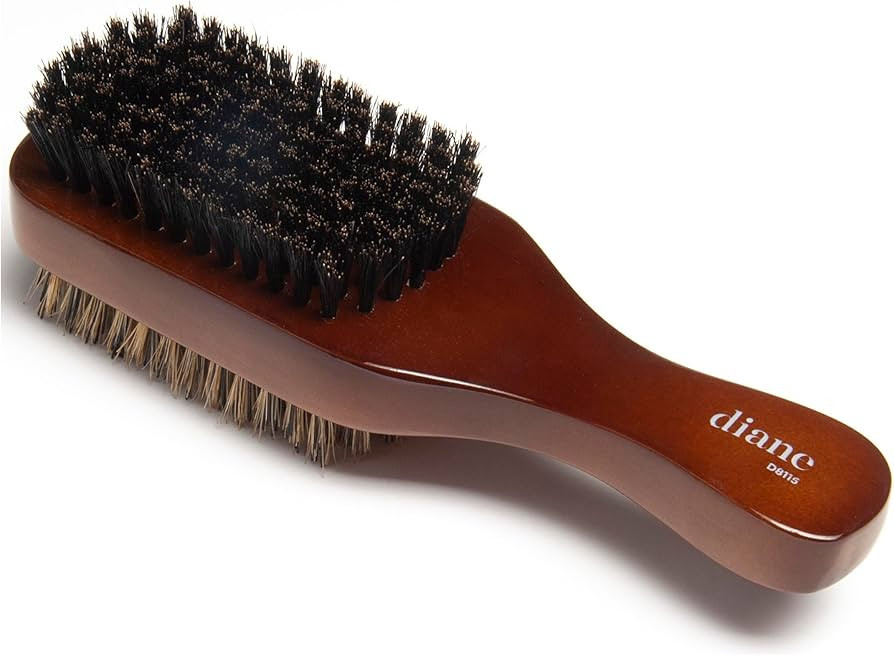 Diane Premium 100% Boar Bristle 2-Sided Club Brush for Men and Barbers – Medium and Firm Bristl... | Amazon (US)