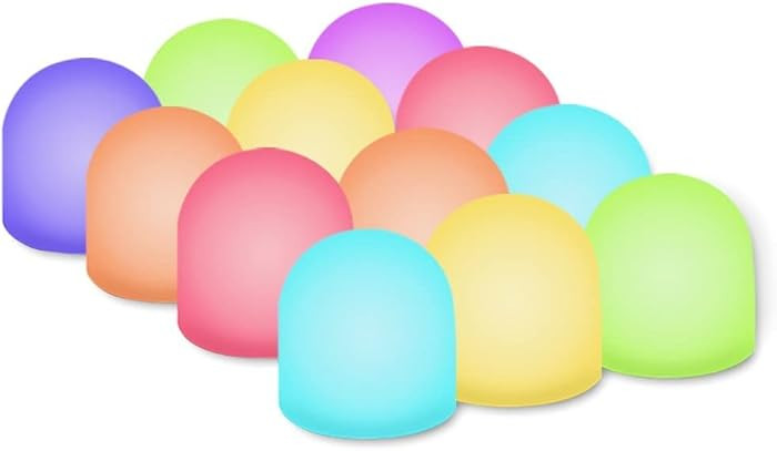 Novelty Place Color Changing Mini Nightlight, Multicolor LED Mood Lighting - Night Light for Kid'... | Amazon (US)
