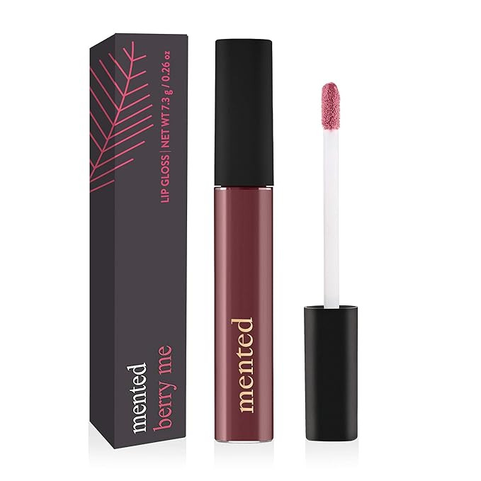 Berry Lip Gloss Shade, Berry Me, Vegan, Paraben-Free, Cruelty-Free - Mented Cosmetics | Amazon (US)