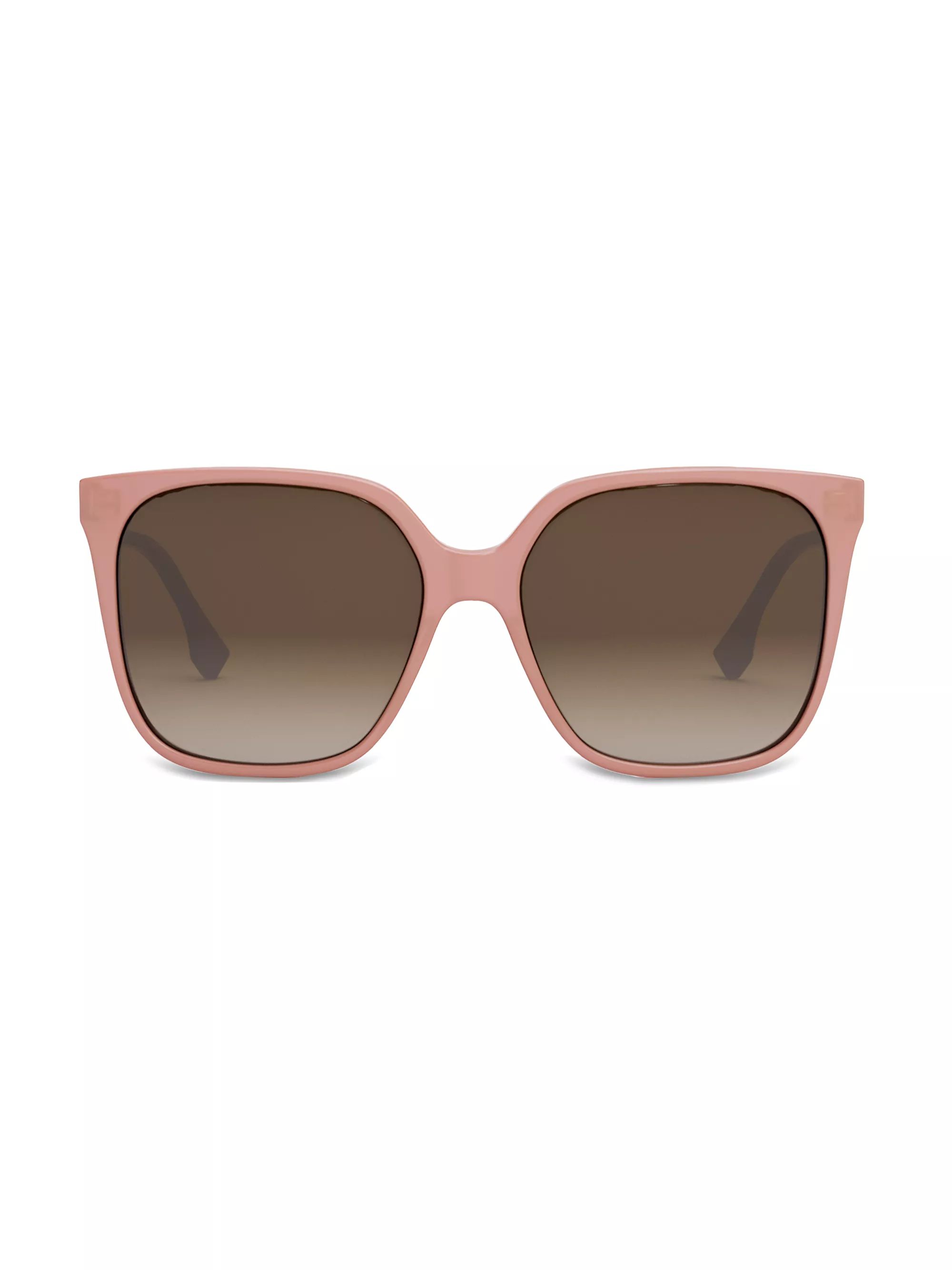 Fendi Fine 59MM Square Sunglasses | Saks Fifth Avenue