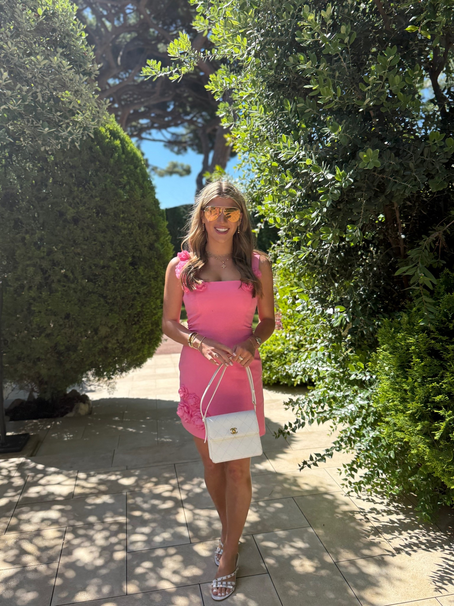 Outfit from the Prince’s palace in Monaco!! 🇲🇨🤍
#SummerStyle #LTKStyle