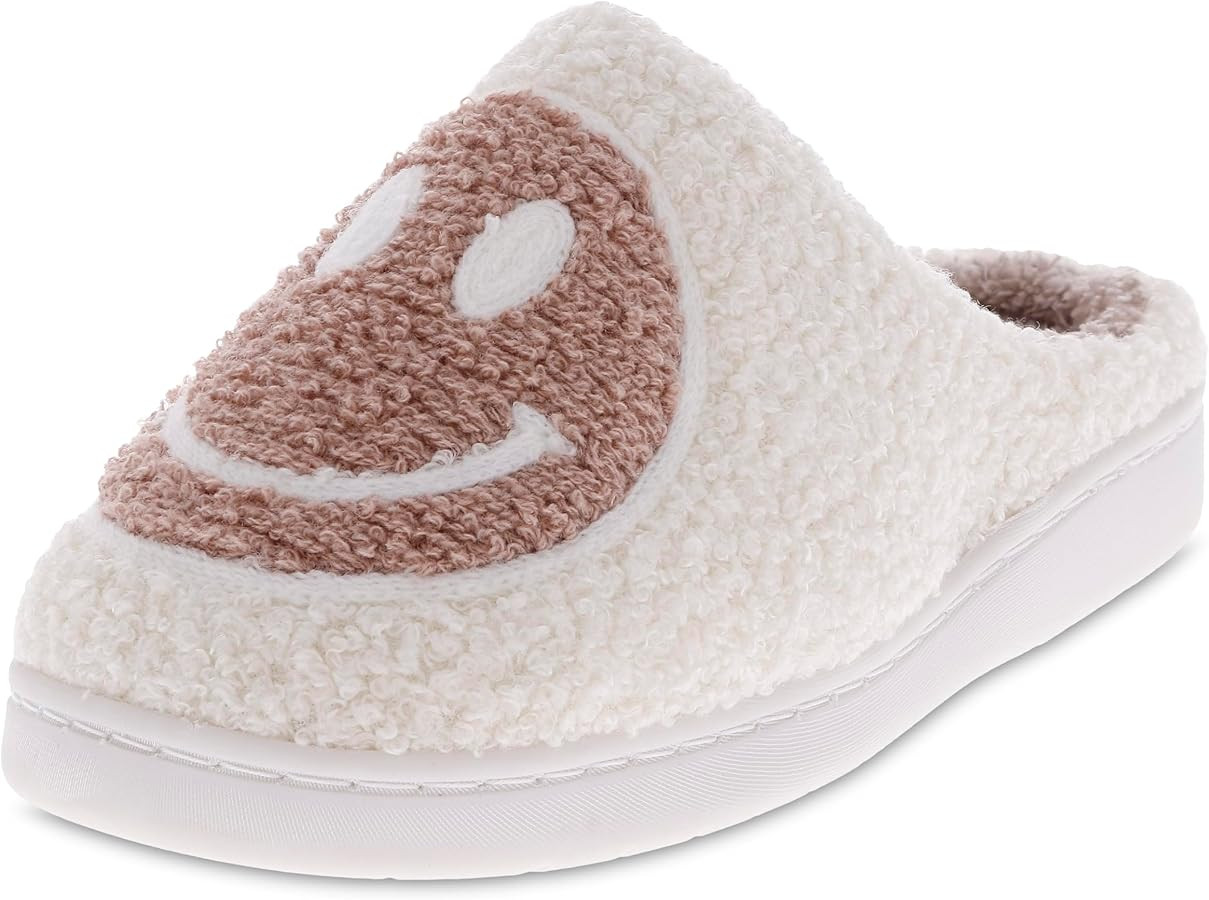 MIA Women’s Cozi Plush Indoor/Outdoor Slippers – Soft Faux-Fur Lining, Terry Cloth Upper, Lig... | Amazon (US)