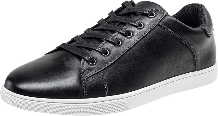 Jousen Men' s Casual Shoes Leather Dress Sneakers Business Casual Shoes for Men Breathable Fashio... | Amazon (US)