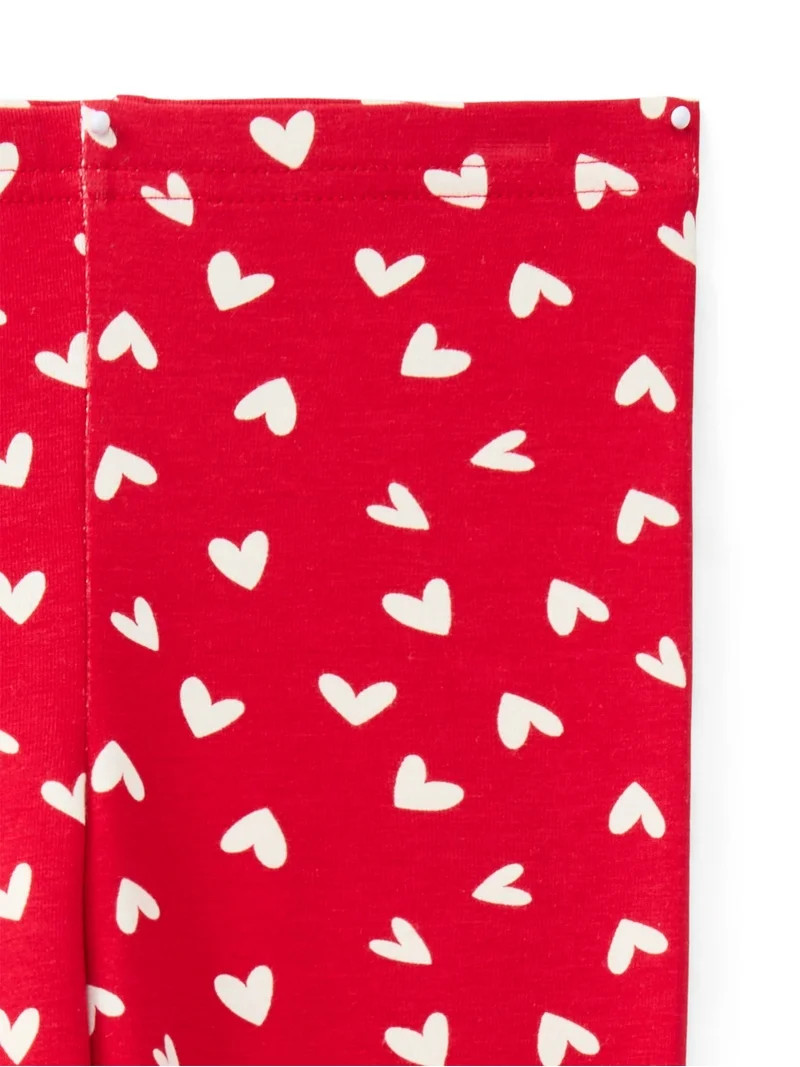 Valentine’s Day Toddler Girls Leggings from Way to Celebrate, Sizes 12M-5T | Walmart (US)