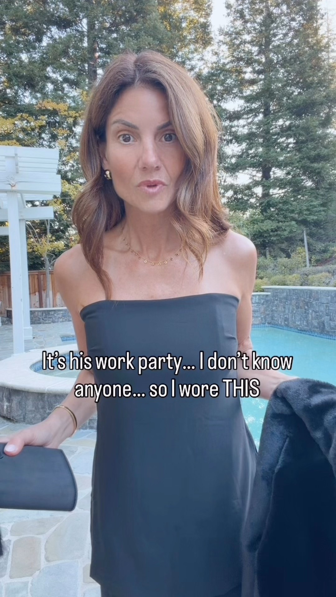 Black jumpsuit + black accessories = instant confidence.
This is my go-to holiday party outfit for women over 40 and 50—simple, flattering, and perfect when you don’t know anyone at the party. I am in an extra small  

#LTKFindsUnder100 #LTKHoliday #LTKOver40