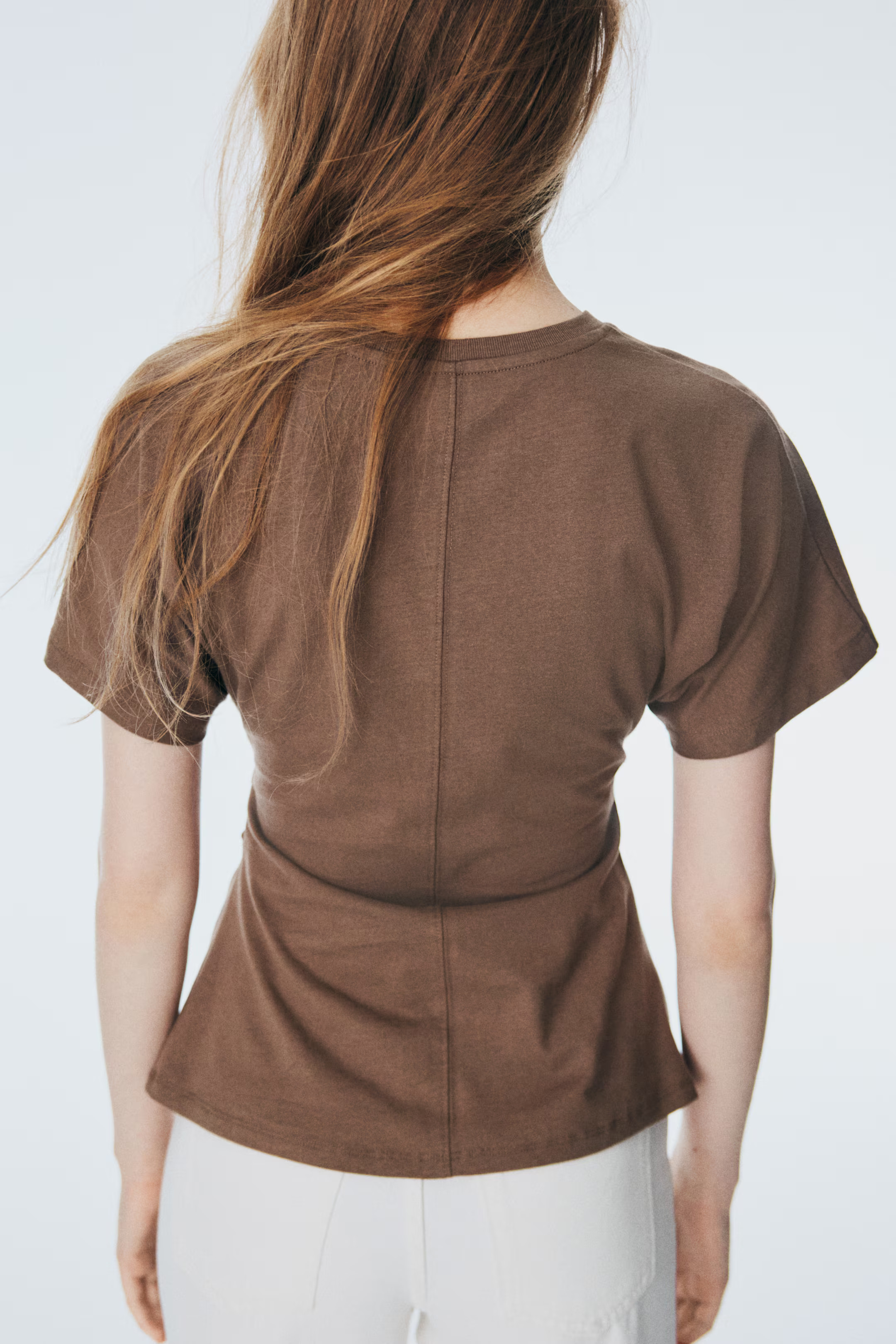 Ruched T-Shirt | H&M (US + CA)