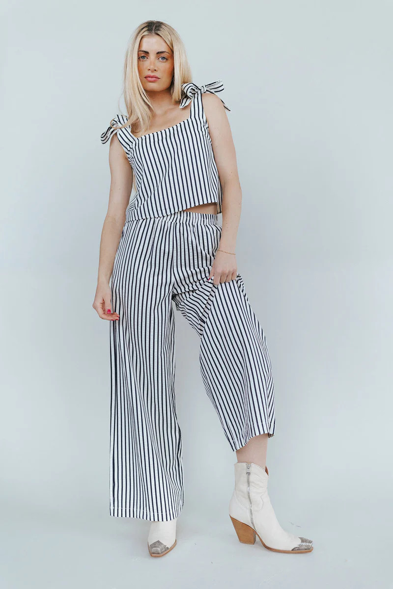 Coco Stripe Pants | Henly