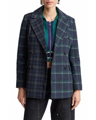 Double Breasted Paneled Blazer | Bloomingdale's (US)