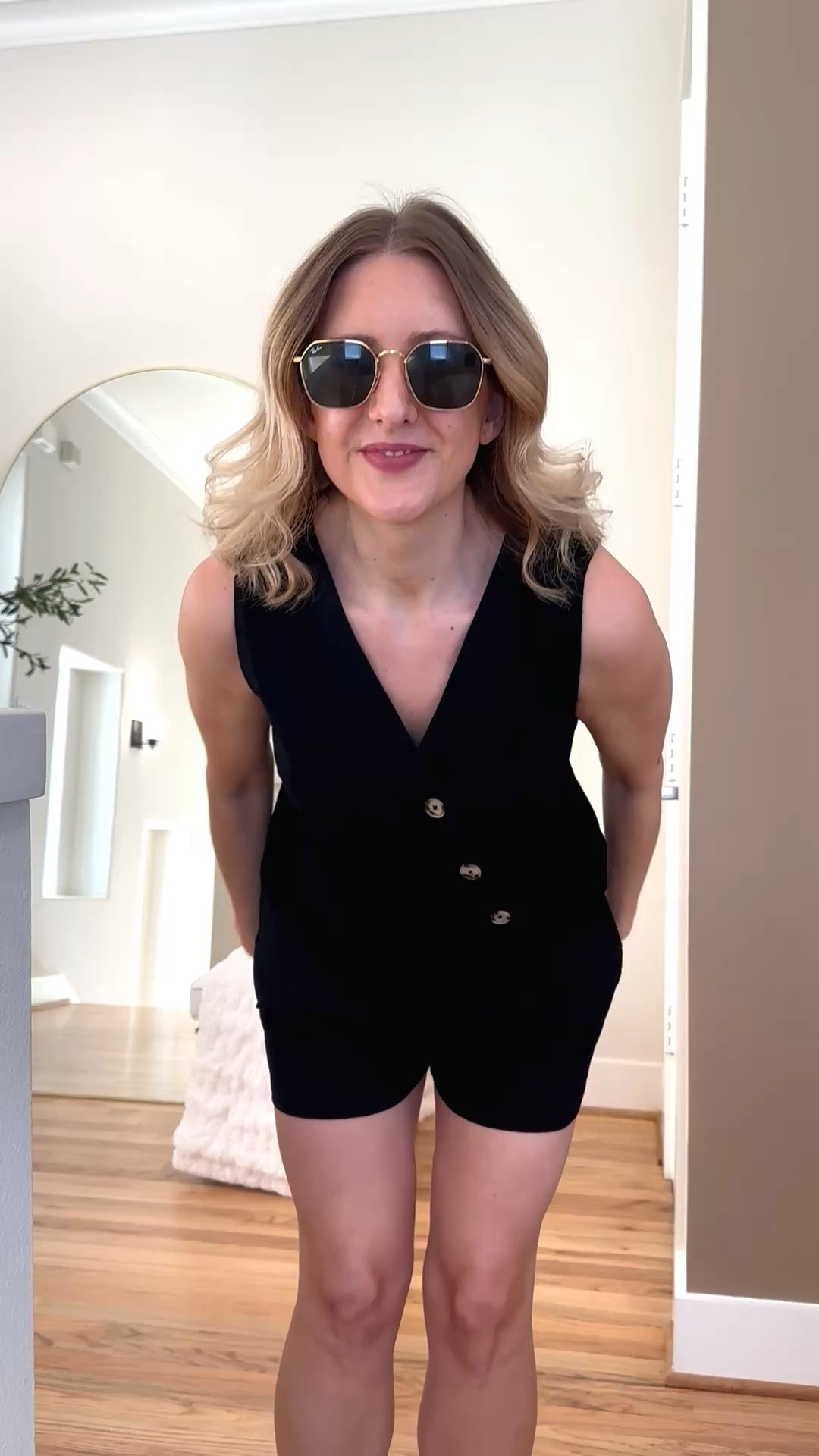 Two piece Amazon set in black. Order your normal size! 

#LTKootd #LTKdayinmylife #LTKgrwm