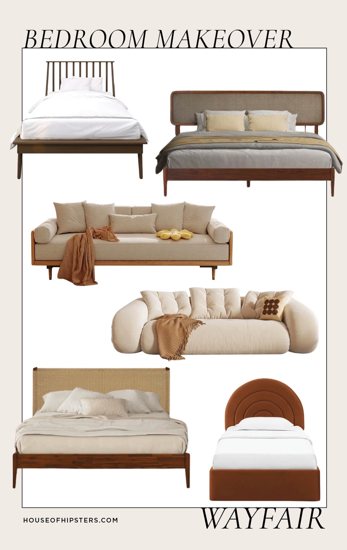 Giving my childhood home bedroom a Mid-Century Modern makeover with affordable MCM vintage inspired beds, daybeds, trundle beds, and convertible beds for a small space all from Wayfair. 

@wayfair #wayfair #wayfairpartner 

Mood board, mood boards, MCM bedroom, 50s bedroom, 60s bedroom decor, mid-century modern bedroom, interior design, home decor, post modern bed, convertible bed, daybed, MCM bed, bed that looks like couch

#LTKStyleTip #LTKWatchNow #LTKHome