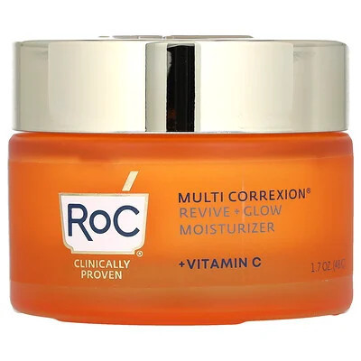RoC, Multi Correxion, Revive + Glow, Moisturizer + Vitamin C, 1.7 oz (48 g) | iHerb