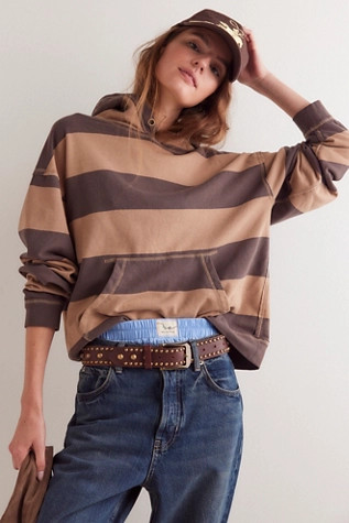We The Free Your Favorite Striped Hoodie | Free People (Global - UK&FR Excluded)